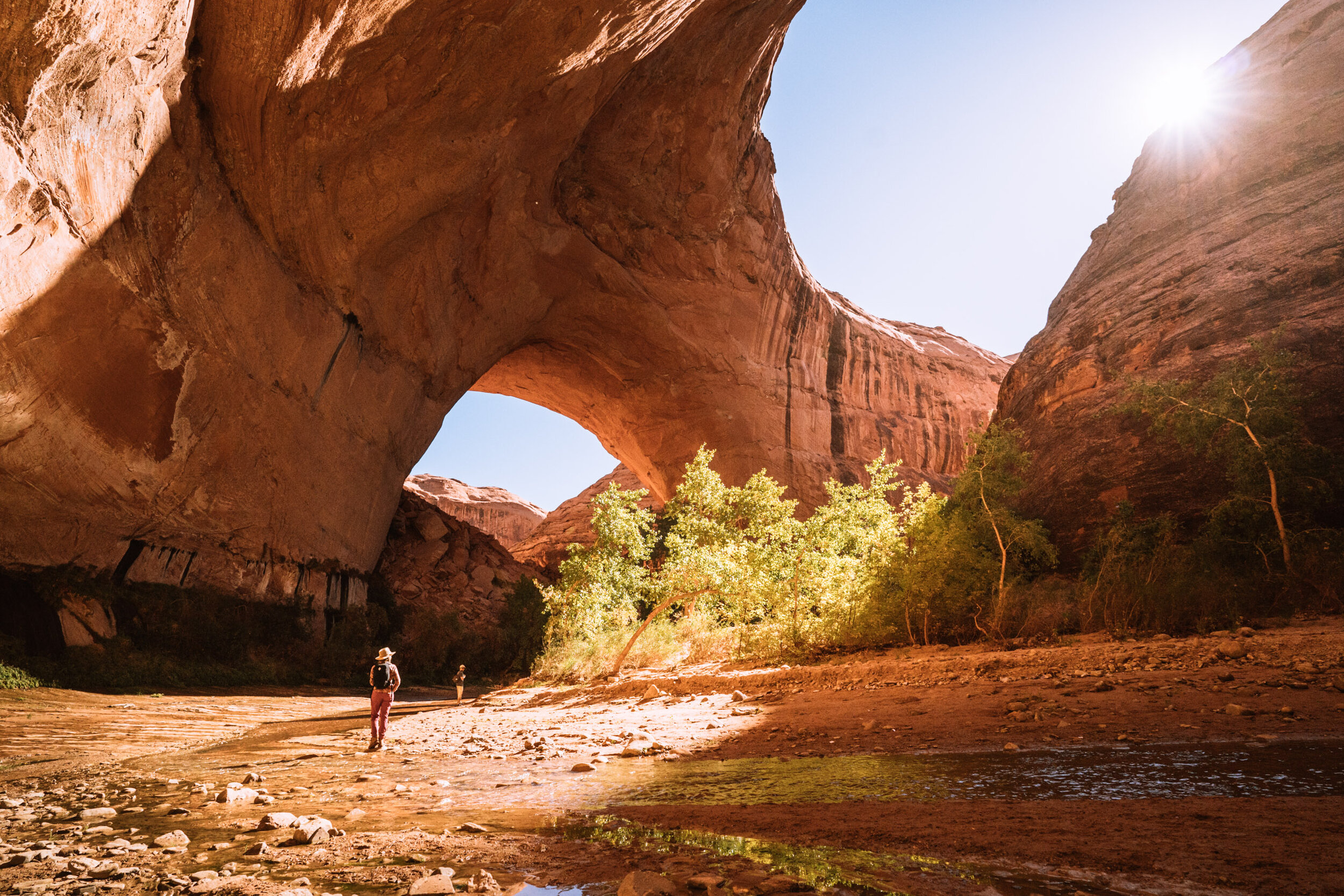Fall Backpacking in Coyote Gulch, Grand Staircase Escalante, National Monument, Utah